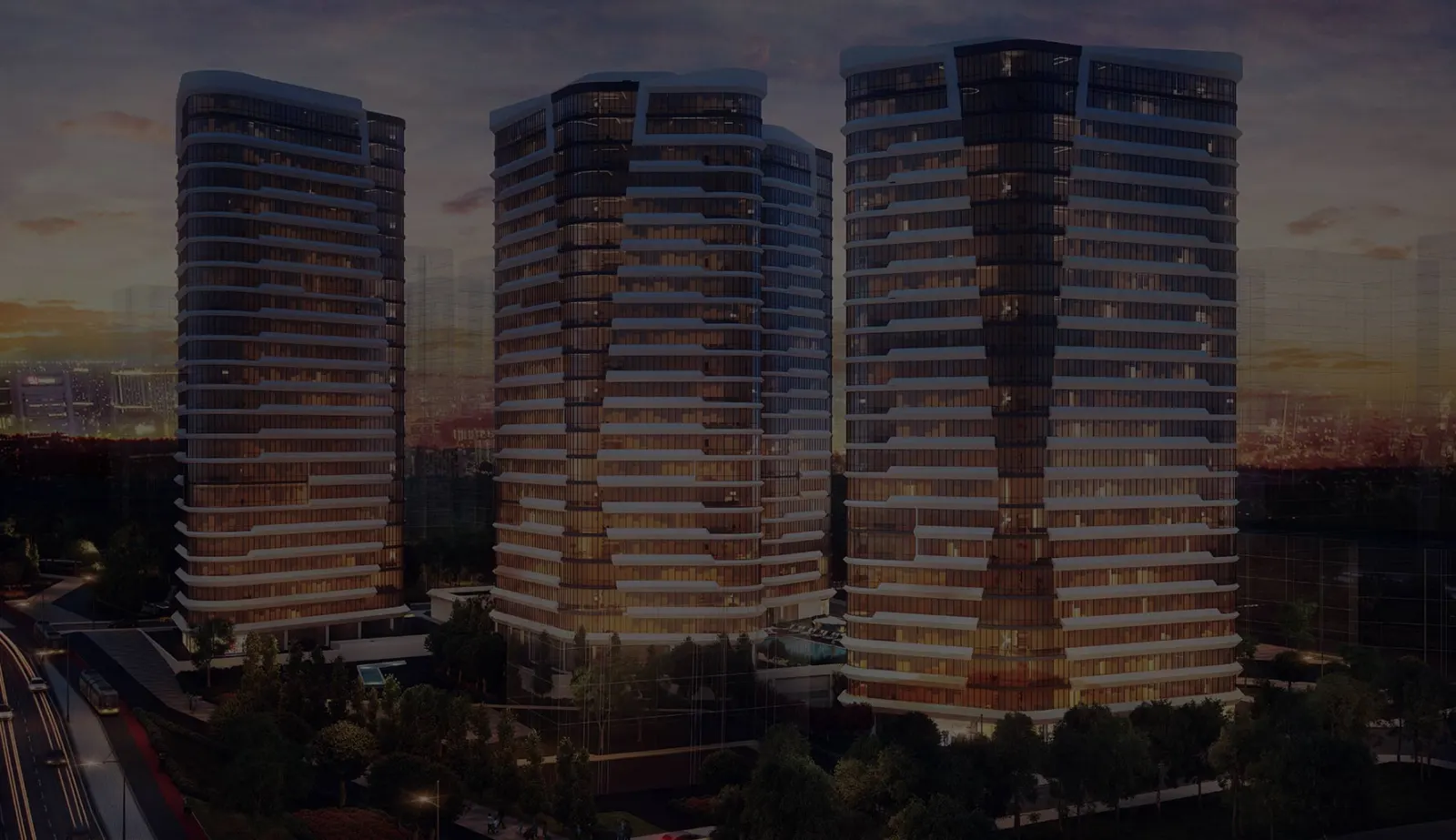 Uplife Kadıköy kuleler akşam