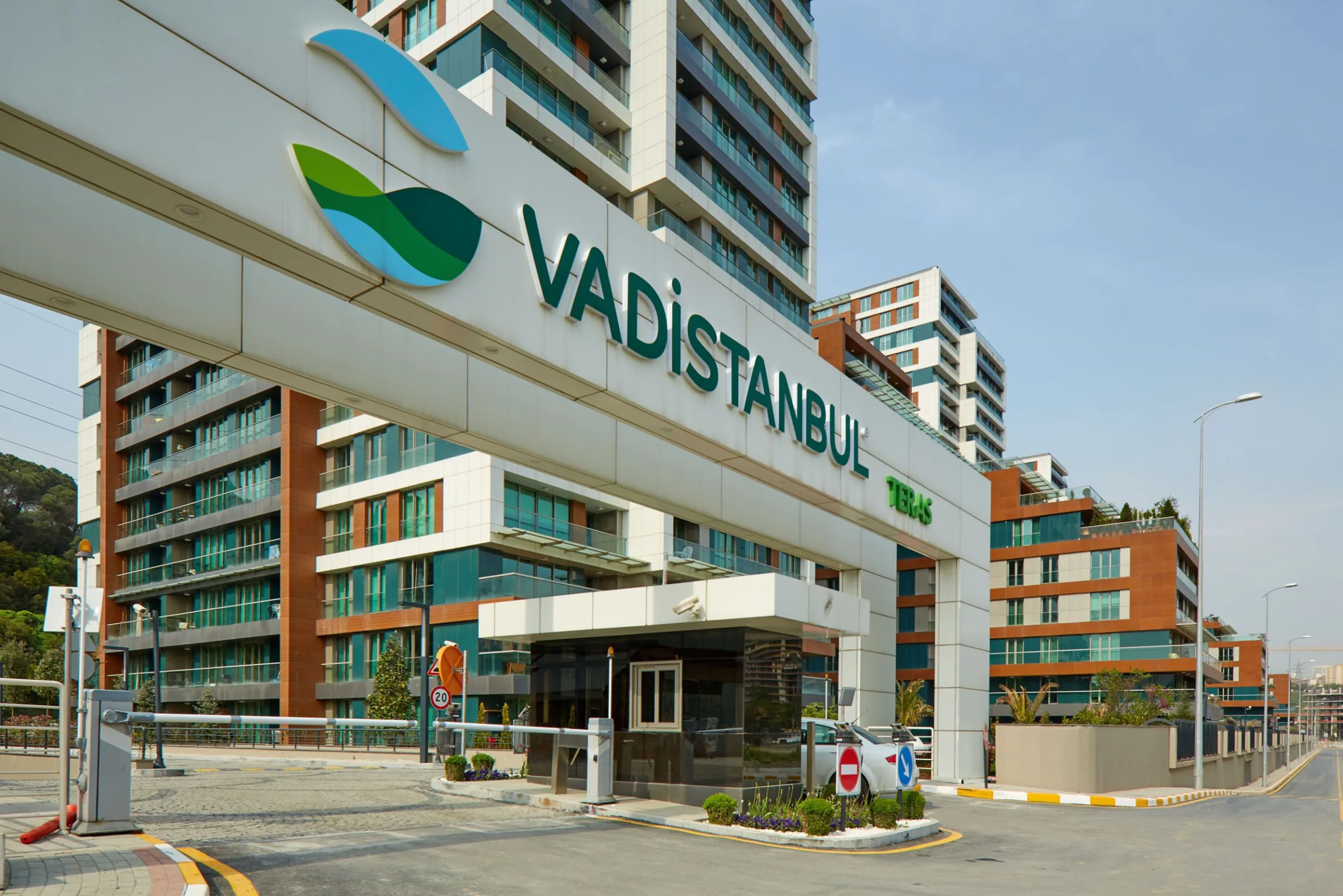 Vadistanbul Teras site entrance