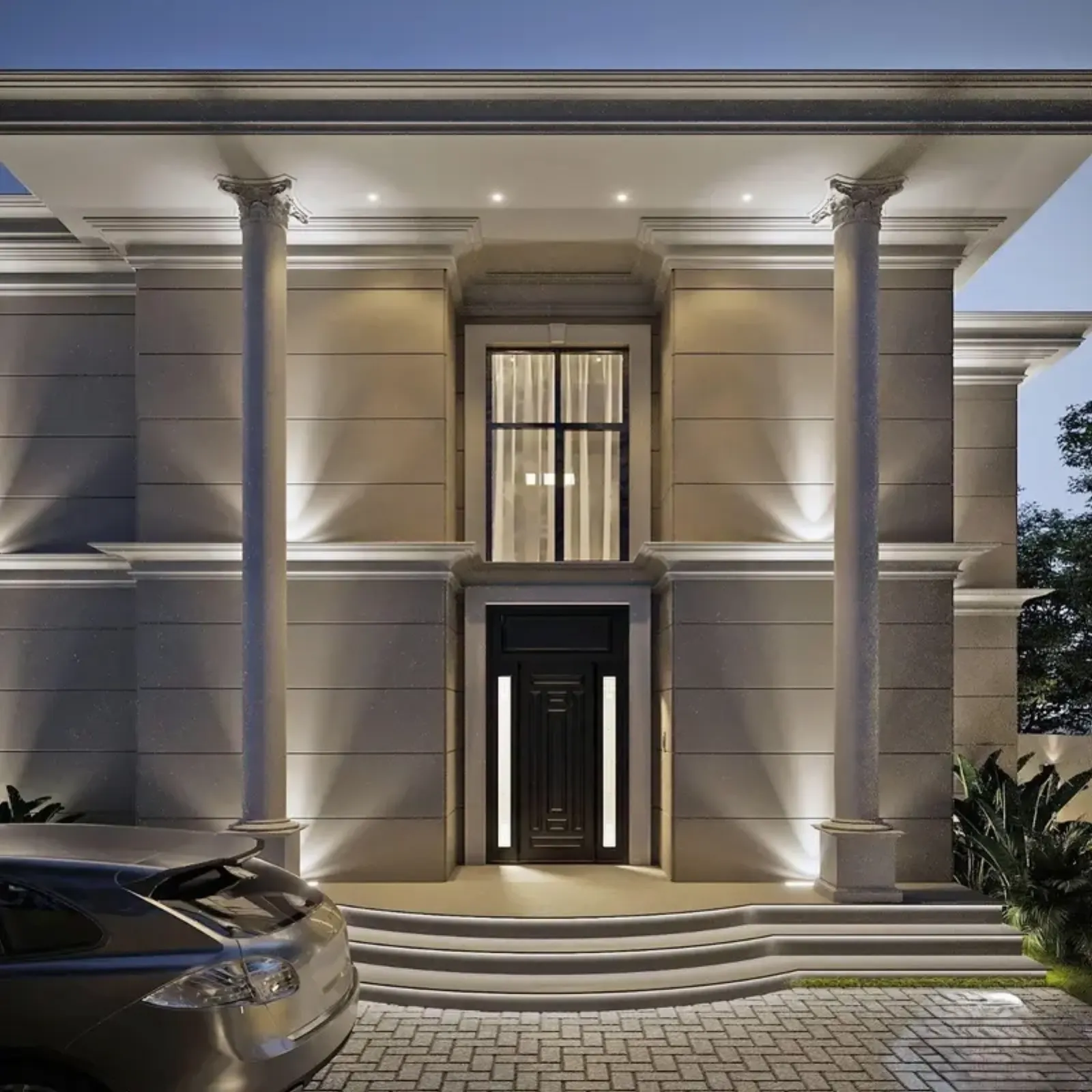 Villa Istanbul Kumburgaz villa entrance